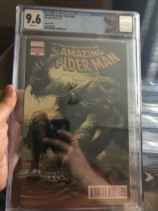 Spider - Man 689 Cgc 9.  6 1:25 Variant Lizard Cover