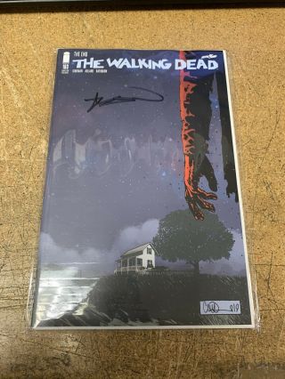 Walking Dead 193 Sdcc Exclusive Signed By Robert Kirkman 7/19