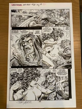 Sensational She - Hulk Issue 38 Page 23 John Byrne Art Marvel Comics