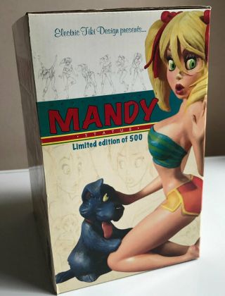 Electric Tiki - Dean Yeagle ' s MANDY Mandy statue 1 archive edition 2