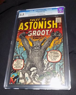 Tales To Astonish 13 - Cgc 3.  5 Vg - Marvel 1960 - 1st App Of Groot