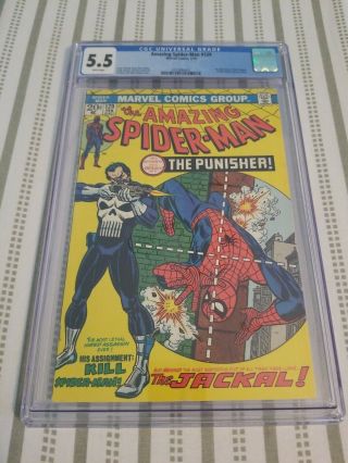 Spiderman 129 5.  5 CGC 1st Punisher Appearance Movie will be Coming 2
