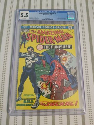 Spiderman 129 5.  5 CGC 1st Punisher Appearance Movie will be Coming 3