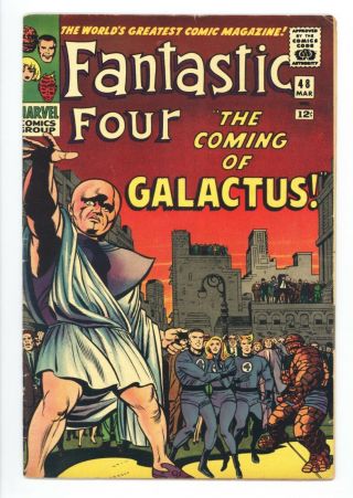Fantastic Four 48 Vol 1 Higher Grade 1st App Silver Surfer / Galactus