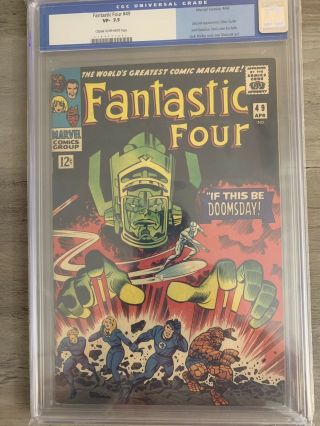 Fantastic Four 49 Cgc 7.  5