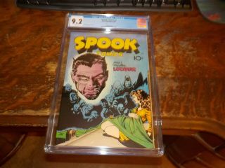 Spook Comics 1 1946 Cgc 9.  2 Grade Comic Book