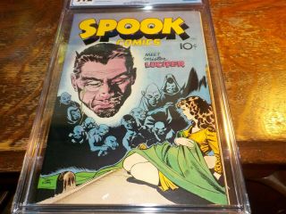 Spook Comics 1 1946 CGC 9.  2 Grade Comic Book 5