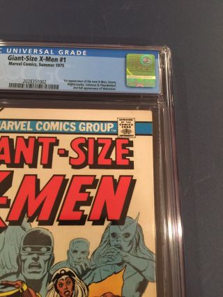 Giant - Size X - Men 1 ([July] 1975,  Marvel) CGC 7.  5 4