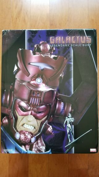 Sideshow Collectibles Galactus Legendary Scale Bust With Silver Surfer 124