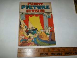 Funny Picture Stories/comic Pages Formally Fps 1938 - 1939