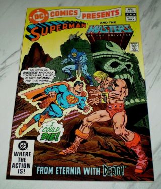 Dc Comics Presents 47 Nm/mt 9.  8 Unrestored 1982 1st He - Man & Skeletor In Comics