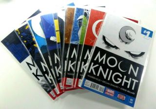 Marvel Moon Knight (2014) 1 (2nd Print) 2 3 4 5 6 7 8 9 - 12 Nm (9.  4) Ships