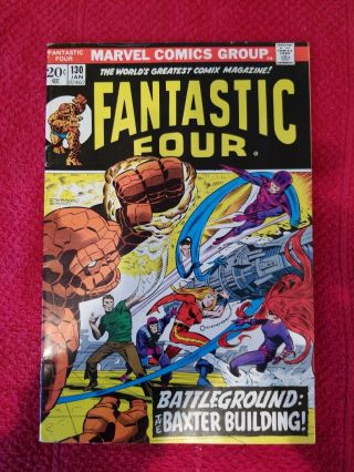Fantastic Four 130 (jan 1973,  Marvel)