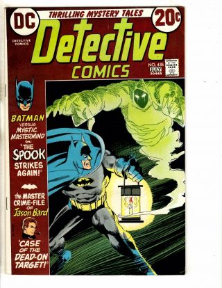 Detective Comics 435 Fn/vf Dc Comic Book Feat.  Batman Joker Robin Gotham Cr5