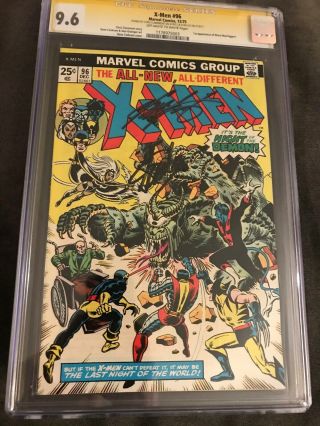 X - Men 96 CGC 9.  6 SS (Signature Series) Signed by Stan Lee & Chris Claremont 2