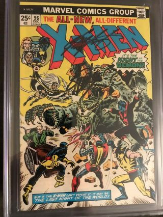 X - Men 96 CGC 9.  6 SS (Signature Series) Signed by Stan Lee & Chris Claremont 3