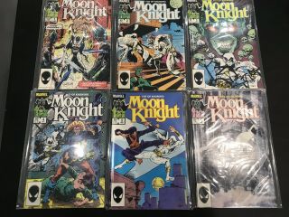 Moon Knight Fist Of Khonsu 1 - 6 Vf/nm Complete Set Marvel Comics