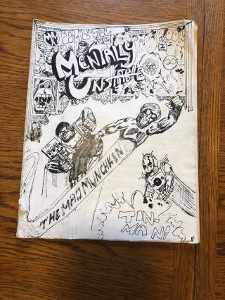 Underground Comix Mentally Unstable Mm Mad Munchkin Comics Group 1977 - 78 20 Cent