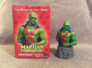 Dc Direct Mini - Bust - Martian Manhunter,  The Manhunter From Mars