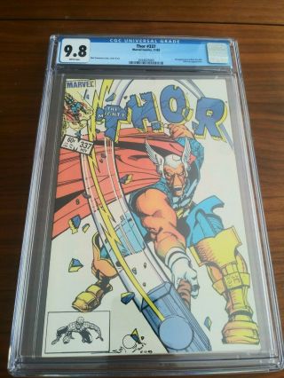 Thor 337 Cgc 9.  8 White Pages First Appearance Beta Ray Bill