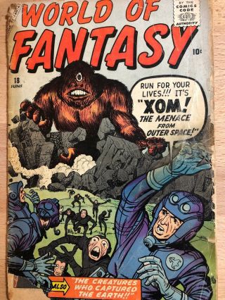 World Of Fantasy 18 - Silver Age 1959 - Steve Ditko,  Jack Kirby - G