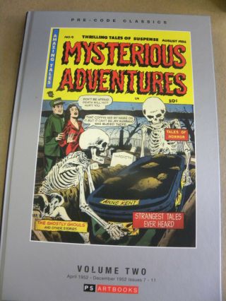 Ps Artbooks Pre - Code Horror Mysterious Adventures Vol 4 Hc Reg $45 Qq