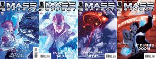 Mass Effect Invasion (4) Issue Set 1 2 3 4 Comic 1st Print Dark Horse