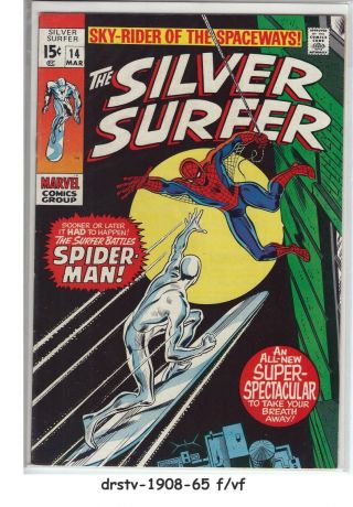 The Silver Surfer 14 © March 1970,  Marvel Comics