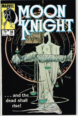 Moon Knight 38 (1980) - 9.  4 Nm Final Issue/high Grade