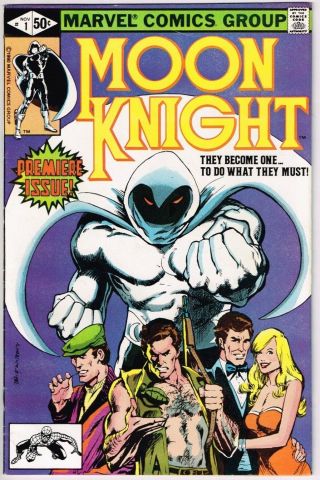 Moon Knight 1 (1980) - 8.  0 Vf 1st Series Key