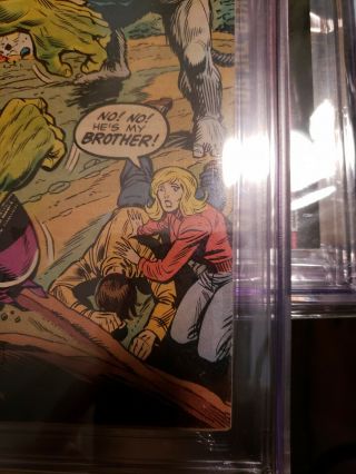 Incredible Hulk 180 - 1st App of Wolverine in Last Page Cameo - CGC 7.  5 - 1974 4