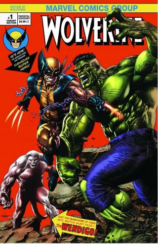 Return Of Wolverine 1 Mico Suayan Variant Cover Hulk 181 Nycc Exclusive