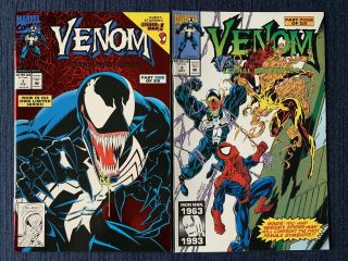 Venom Lethal Protector S 1 & 4 1st Scream Appearance Hot Marvel Combine Ship