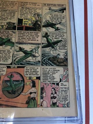 All Star Comics 8 CGC page 34 1941 1st Wonder Woman Steve Trevor & Diana Prince 5