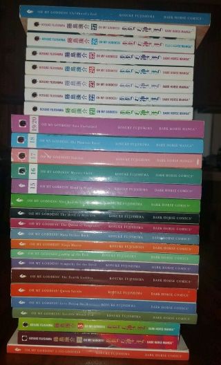 Oh My Goddess Manga Volumes 1 - 28 English Graphic Novel 28 Books