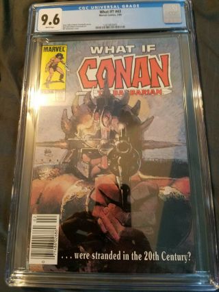 Cgc 9.  6 What If? 43 Conan