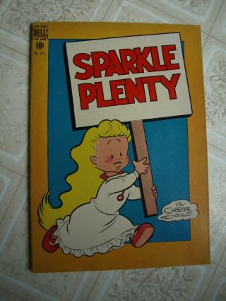 1948 Sparkle Plenty Four Color Comic Book,  Dick Tracy,  Shape