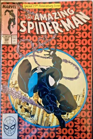 Marvel The Spider - Man 300 1st Full App Venom Avengers End Game Cgc It Vf