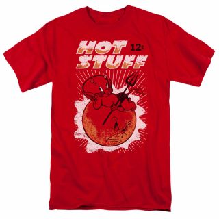 Hot Stuff On The Sun " Harvey Comics " Mens Unisex T - Shirt - Available Sm To 2x