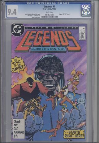 Legends 1 Cgc 9.  4 1986 Dc Comic 1214574004 Suicide Squad: Price Drop