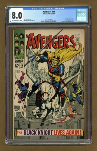Avengers (1st Series) 48 1968 Cgc 8.  0 1571257017