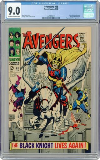 Avengers (1st Series) 48 1968 Cgc 9.  0 1445072011