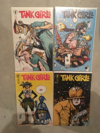 Tank Girl 2 Complete Set 1 - 4 Dark Horse Comics