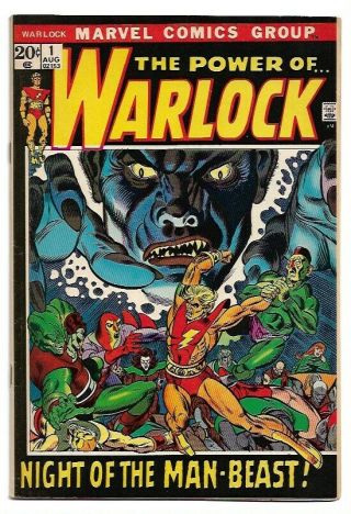 Dc The Power Of Warlock 1 (1972) Origin Of Adam Warlock 1st Full App Soul Gem