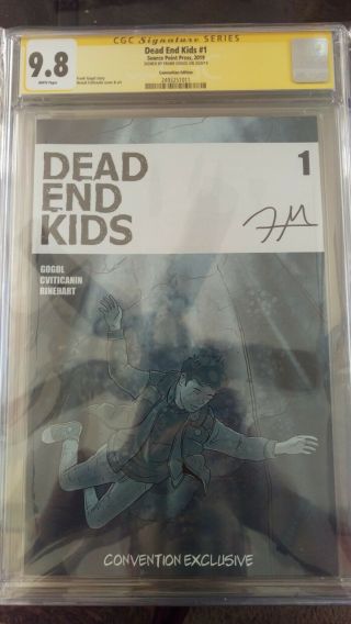 Dead End Kids 1 Convention Exclusive Cgc 9.  8 Signed By Frank Gogol 25 Print Run