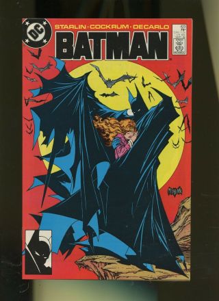 Batman 423 Nm 9.  4 (direct Sales) 1 Book Dc Todd Mcfarlane Detective 1988