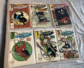 Spiderman 298,  299,  300,  301 - 328 Todd Mcfarlane Full Run Comic Books