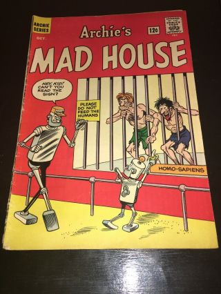 Archie’s Mad House 22 1st App.  Sabrina The Teen - Age Witch Comic 1962 Vg