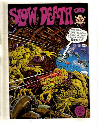 Slow Death 5 Nm Last Gasp Underground Comic Book Comix Fm4