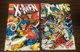 X - Men 4 & 5 - - 1st Appearance Omega Red - - Jim Lee - - Nm - Or Better